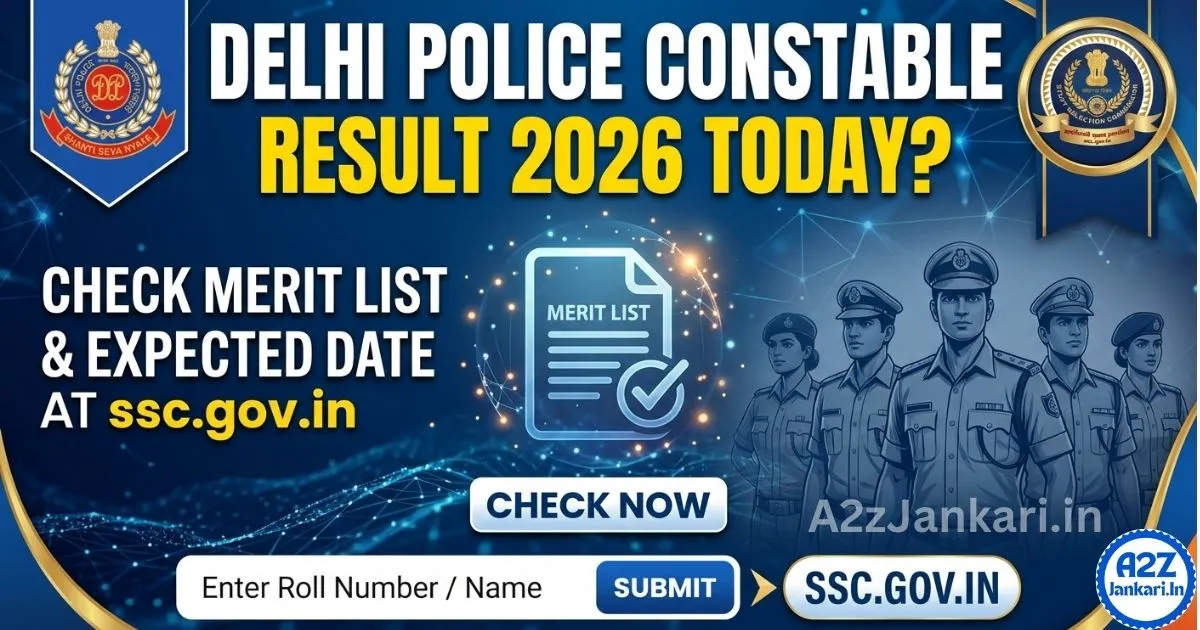 Delhi Police Constable Result 2026