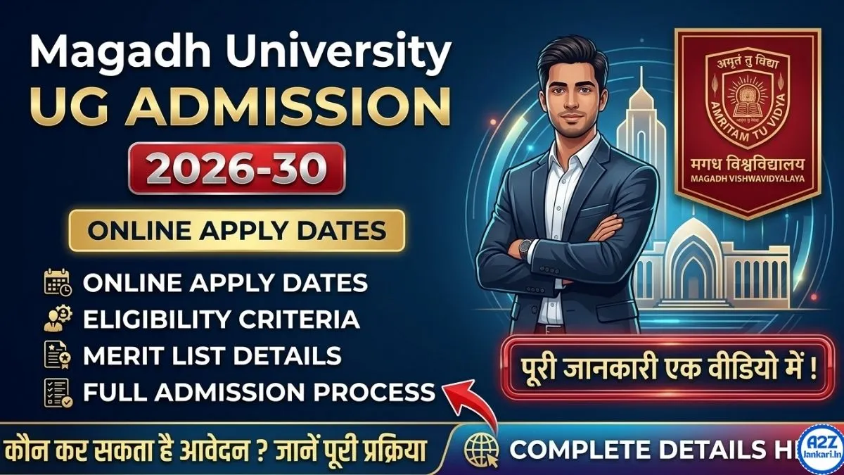 Magadh University UG Admission 2026-30